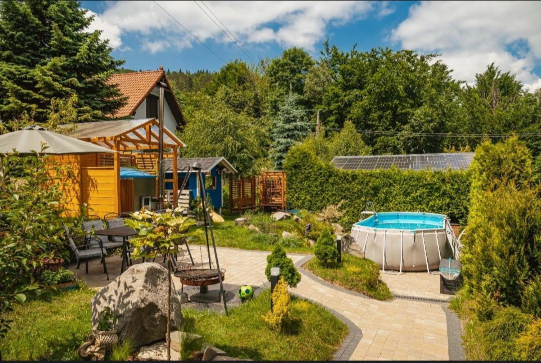 Apartament Pod Bukowym Lasem Meszna Exterior foto