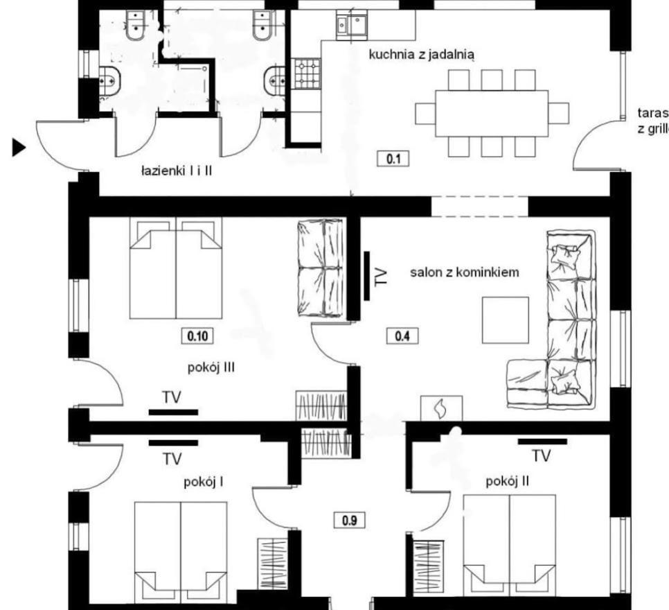 Apartament Pod Bukowym Lasem Meszna Exterior foto