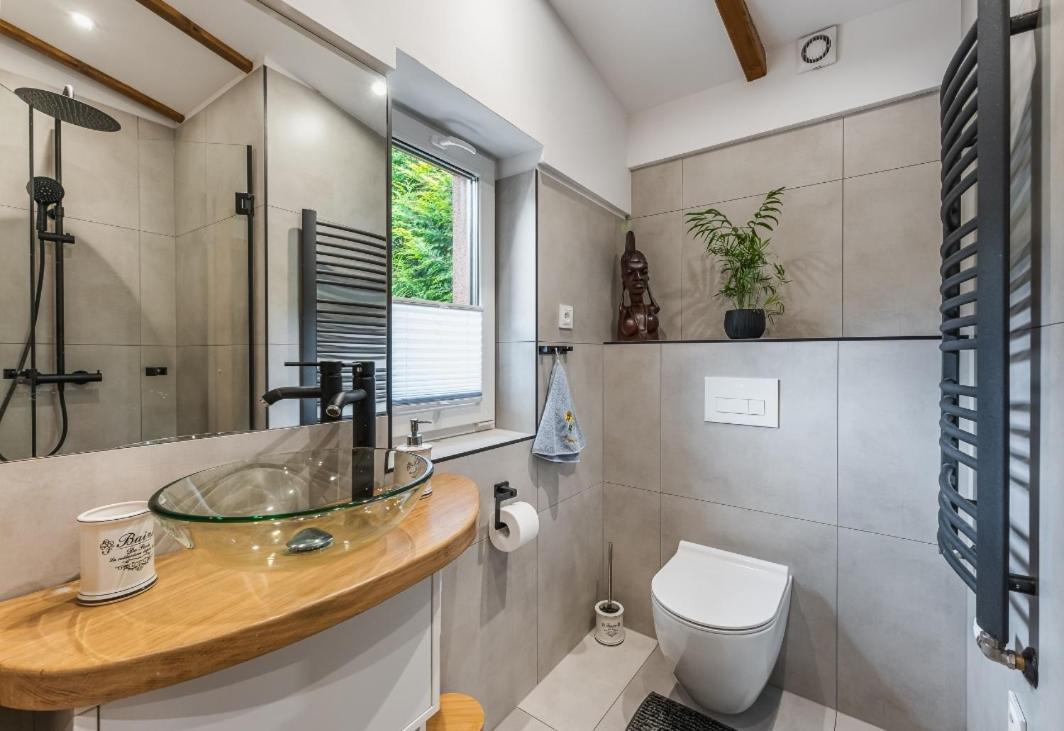 Apartament Pod Bukowym Lasem Meszna Exterior foto
