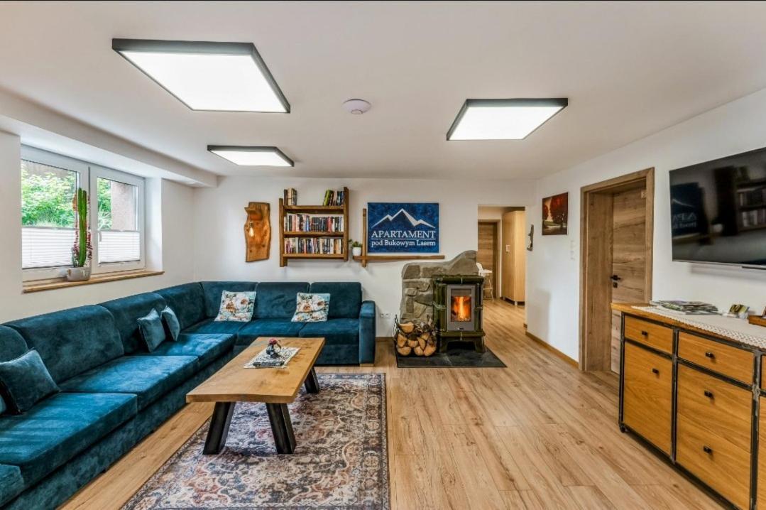Apartament Pod Bukowym Lasem Meszna Exterior foto