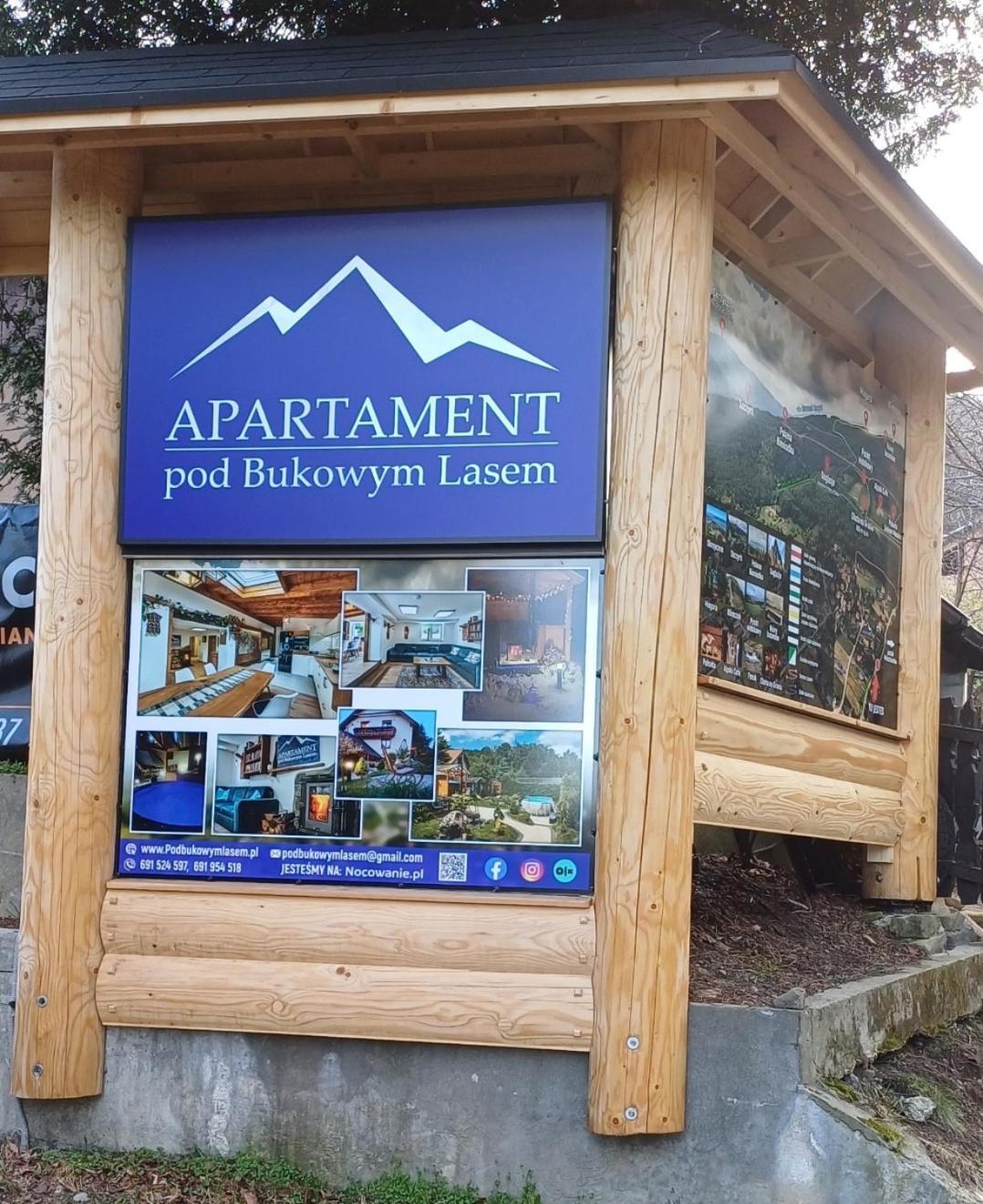 Apartament Pod Bukowym Lasem Meszna Exterior foto